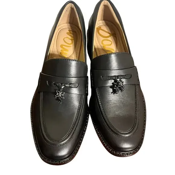 SAM EDELMAN
DENISE LOAFER BLACK LEATHER SZ 5.5 - Picture 5 of 12